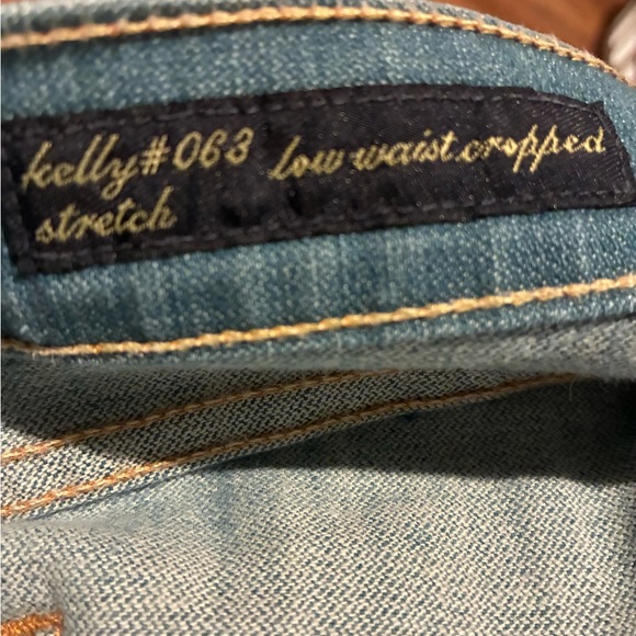 Women's Citizens of humanity Kelly 063 cropped low rise jeans.  Size 32. - Picture 7 of 7